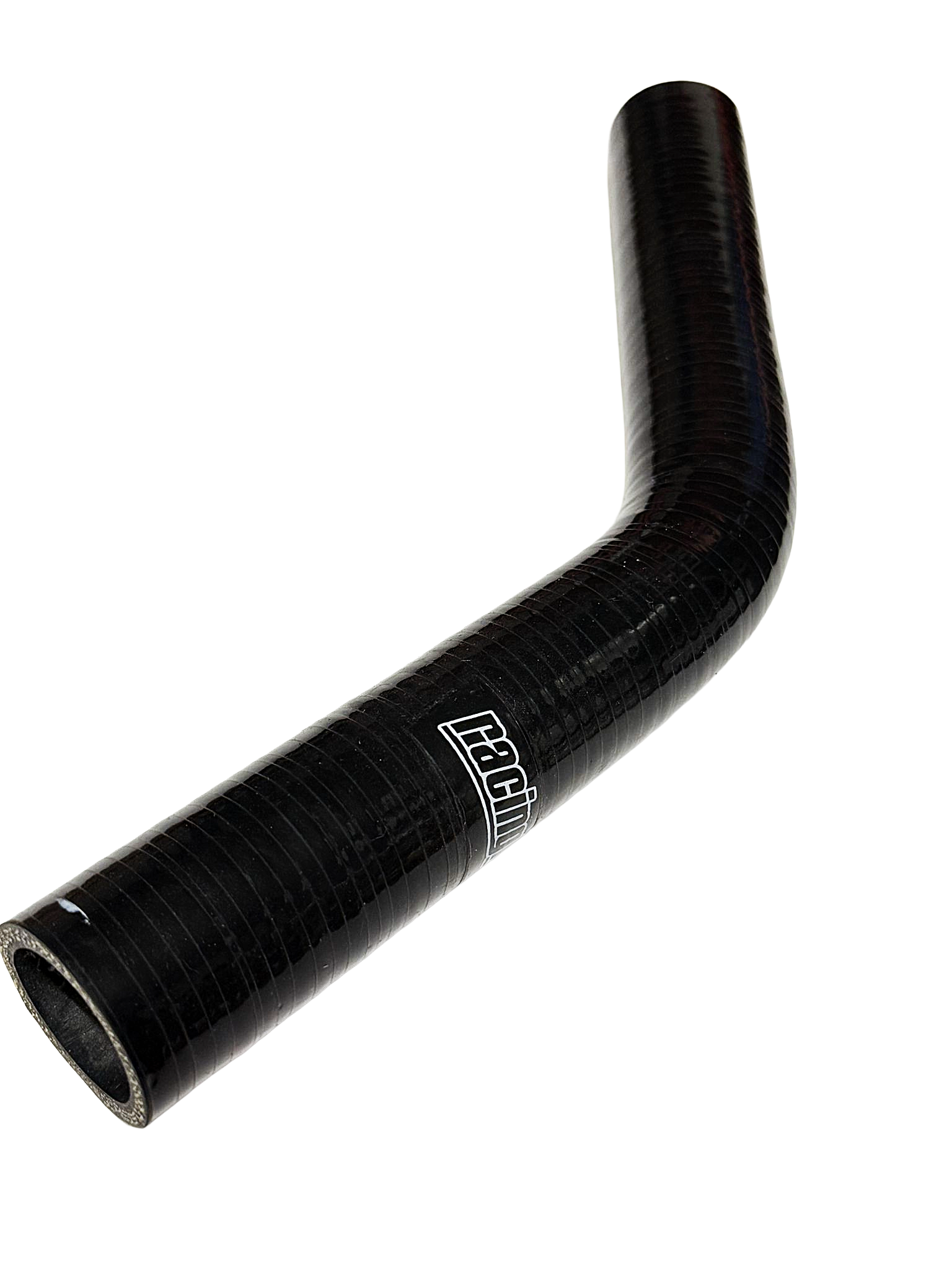 102mm 45 deg Silicone Black