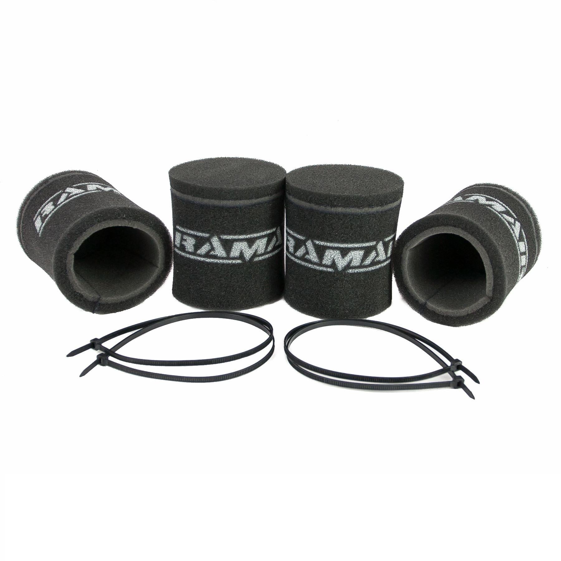 MS-002X4 - 4 x Single Carb Sock Air Filters