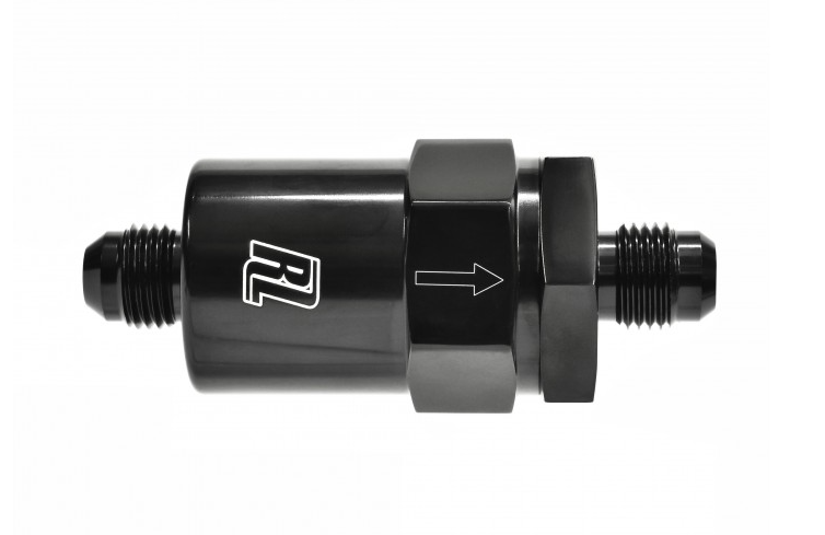 RACINGLINES 30 MICRON AN-8 PERFORMANCE FUEL FILTER CANNISTER (RLFF-08)