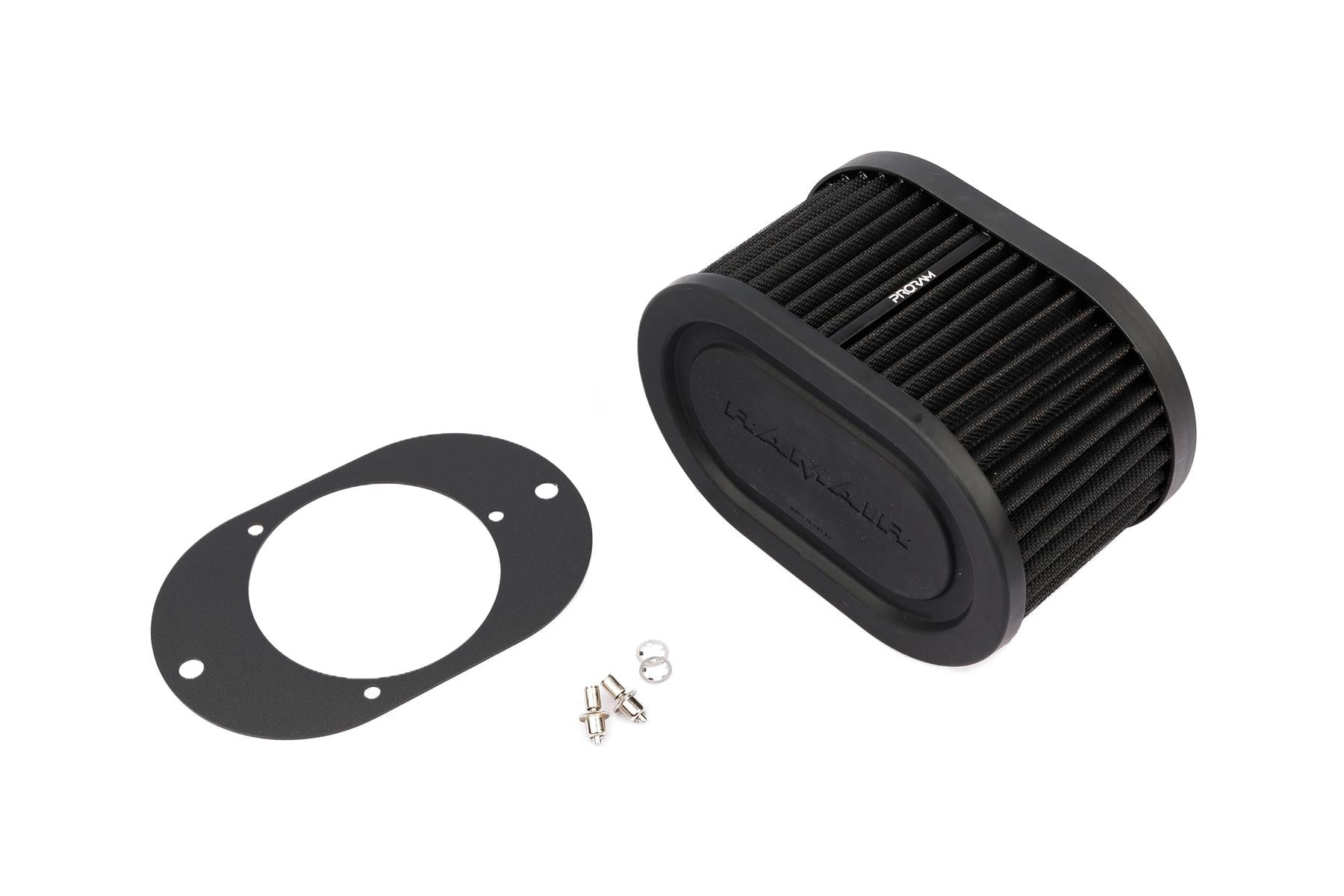 Pleated Carburettor Intake Air Filter Baseplate to fit Weber 23/32 TLD - 100mm