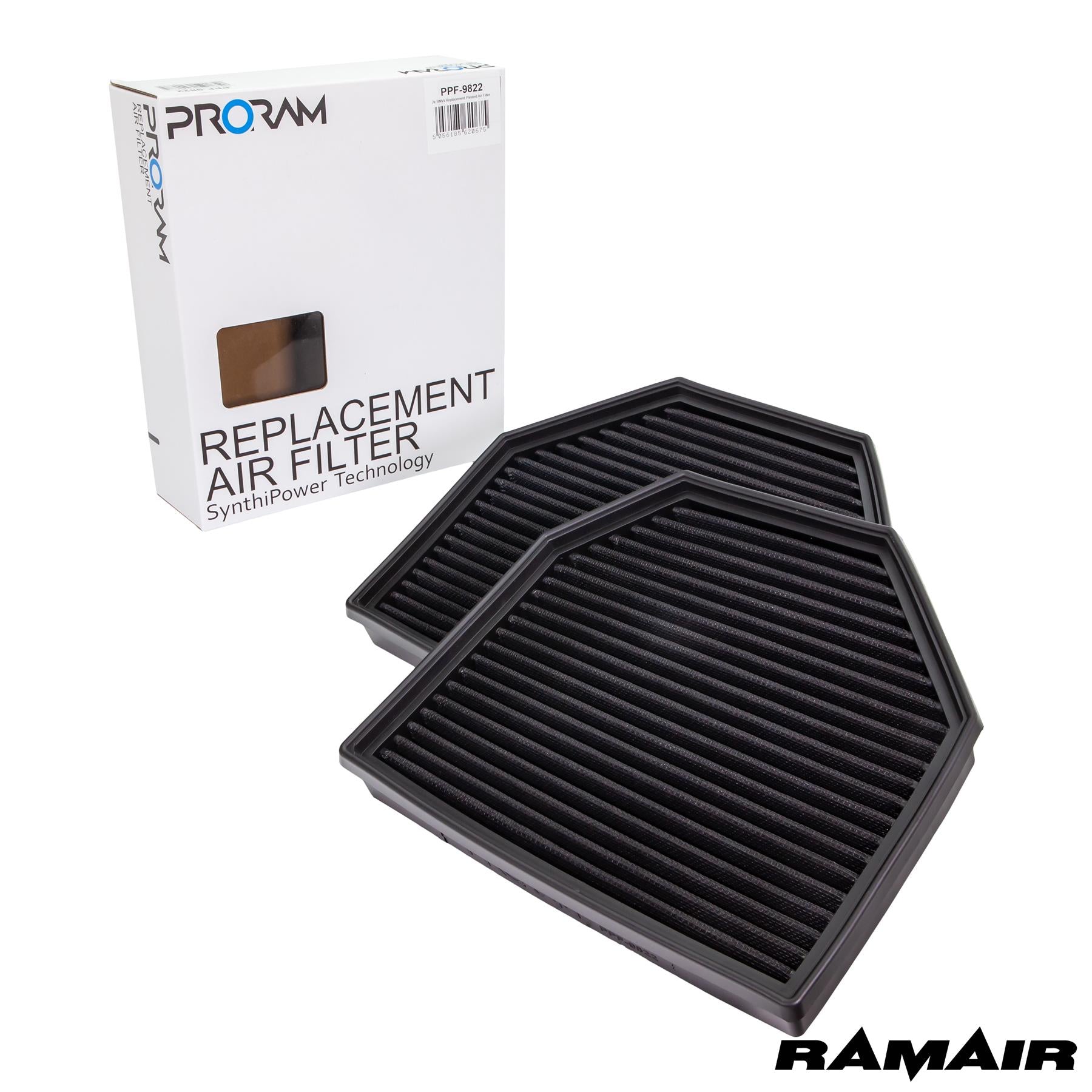 PPF-9822 - BMW Replacement Pleated Air Filter M3 M4 S55 M5 M6 3.0 S63 4.4 V8