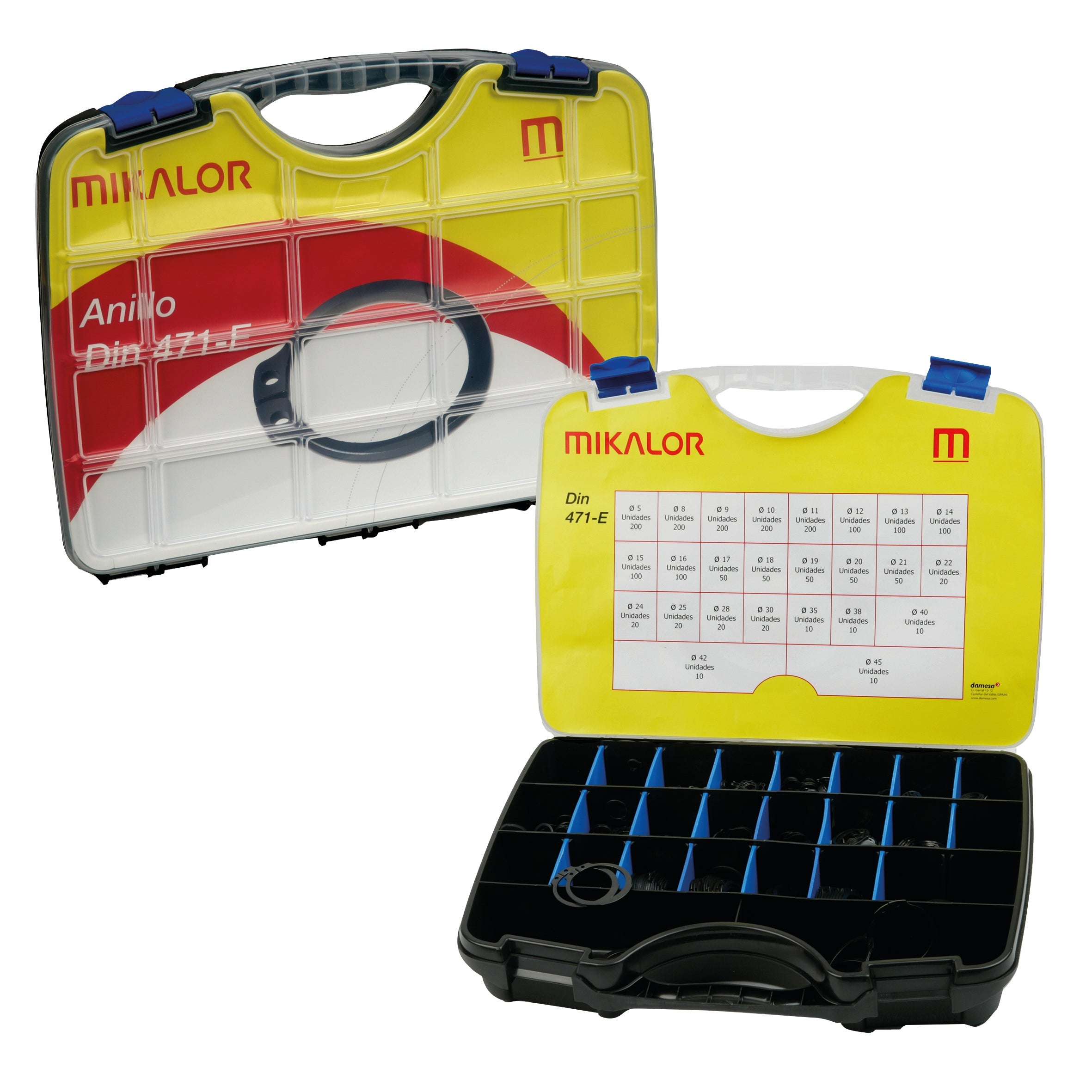 Assorted Set of External Circlips; 0350004-6