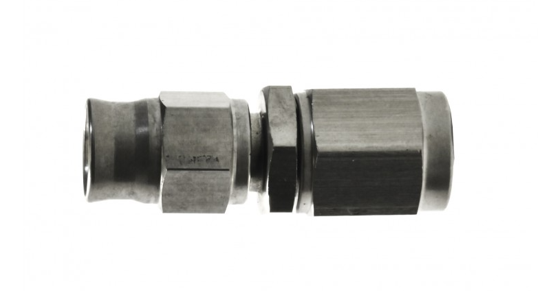 3/8 UNF FEMALE STRAIGHT RE-USABLE BRAKE LINE FITTING (RLBKRF0303SS)