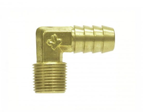 BSPT MALE BRASS ELBOW HOSE TAIL (EHT)