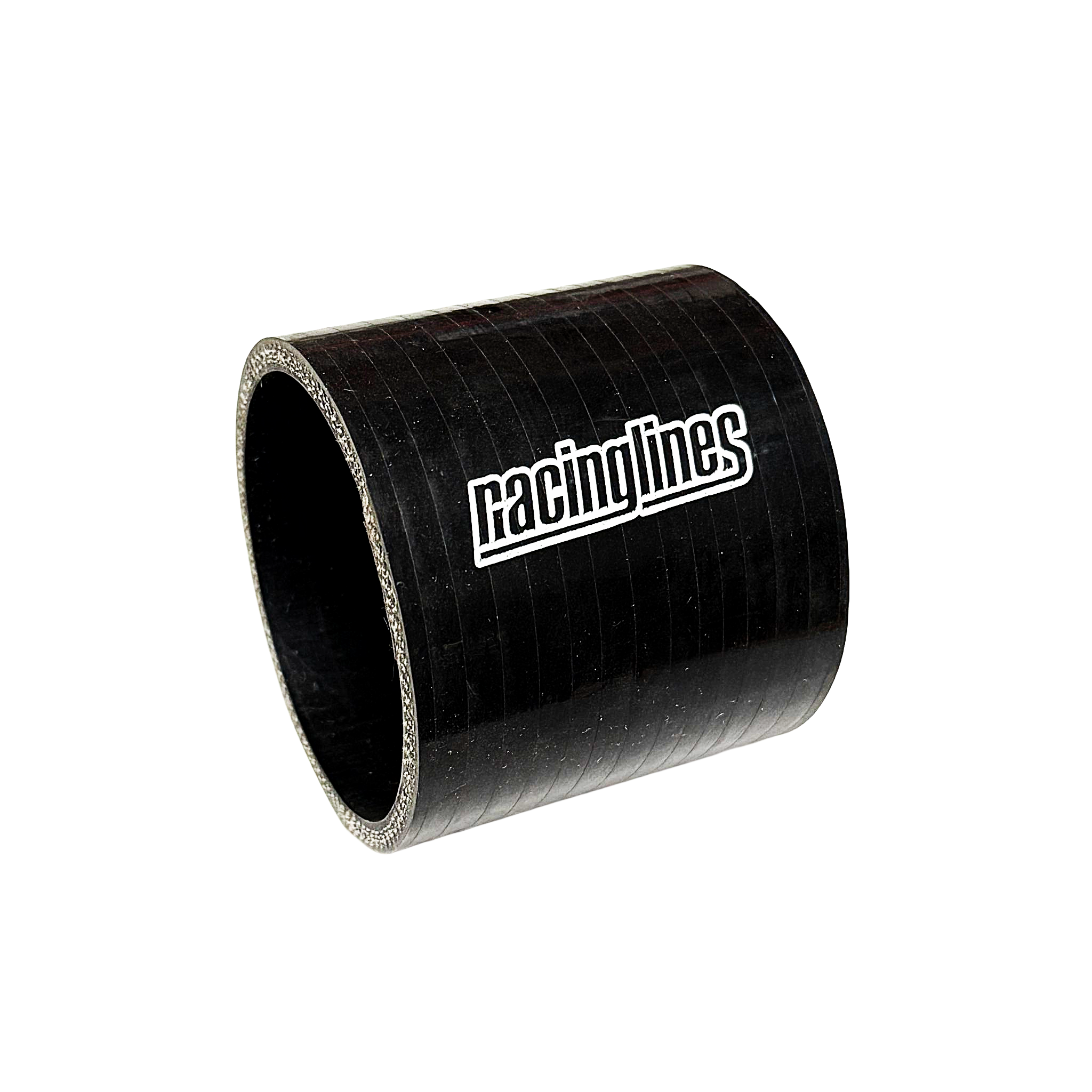 57mm Straight Coupling Black