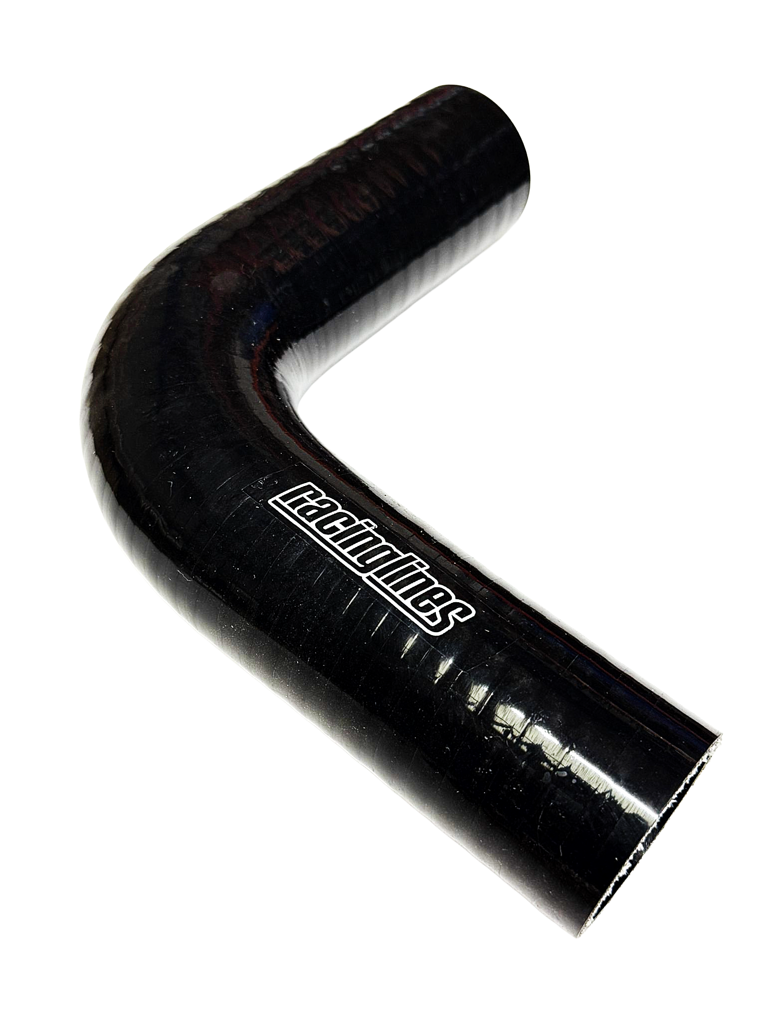 57mm 90 deg Silicone Black