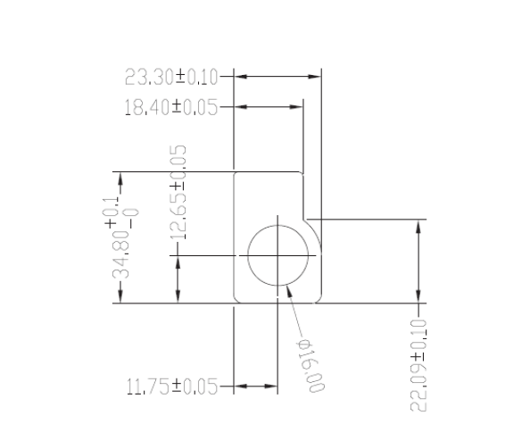 FUEL RAIL EXTRUSION (RL-15)