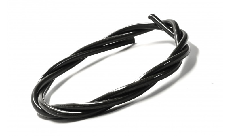 STAINLESS STEEL BRAIDED BRAKE LINES (PTFE) - CARBON (RLHOSE-CB)