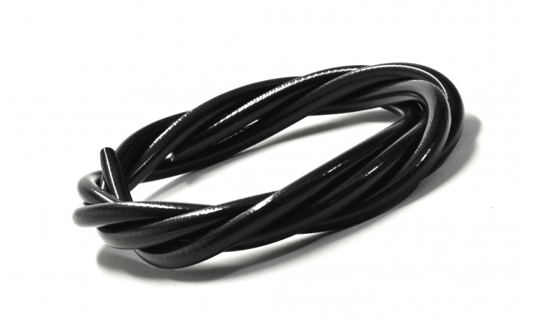 STAINLESS STEEL BRAIDED BRAKE LINES (PTFE) - BLACK (RLHOSE-B)